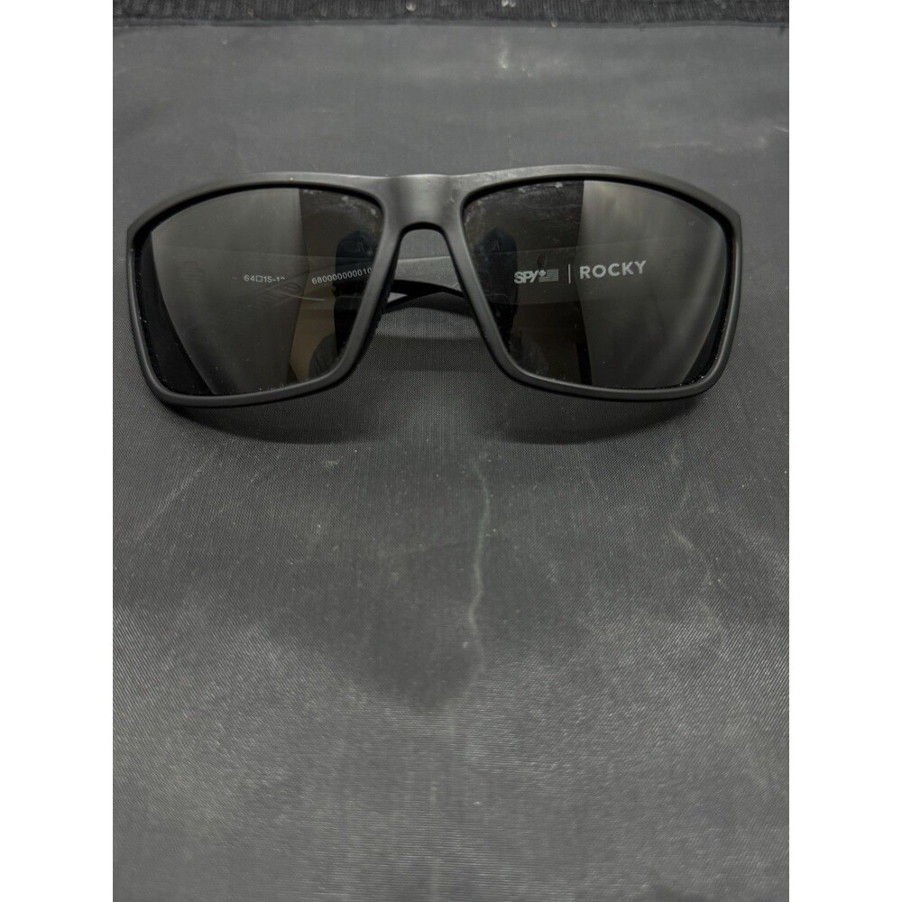 Spy+ Optic Q11SV Rocky Sunglasses Black Polarized 64-15-130 Frames Only